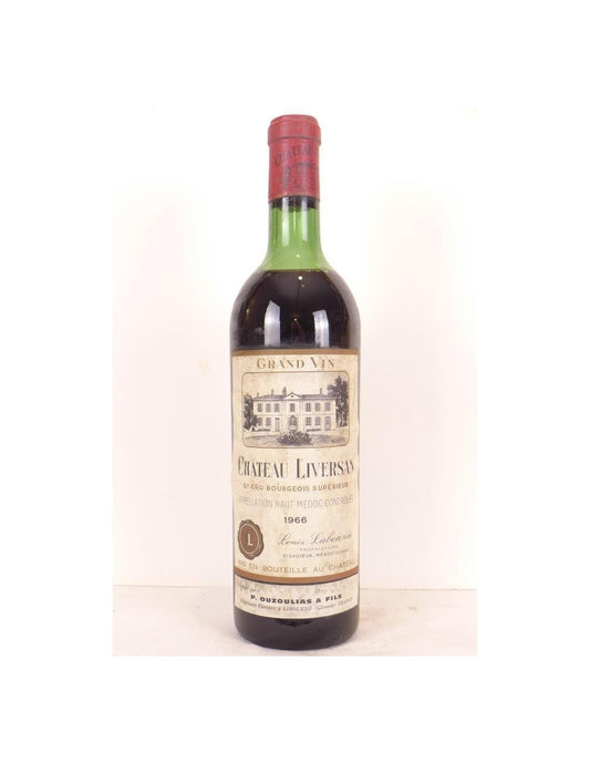 1966 - haut-médoc - château liversan cru bourgeois (b1) - rouge - bordeaux - Just Wines 