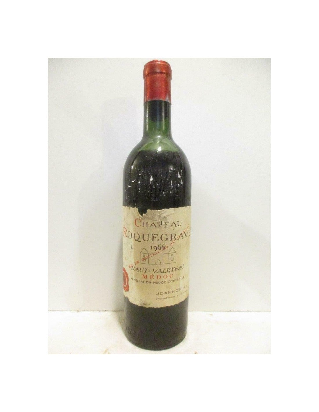 1966 - médoc - château roquegrave (b2) - rouge - bordeaux - Just Wines 