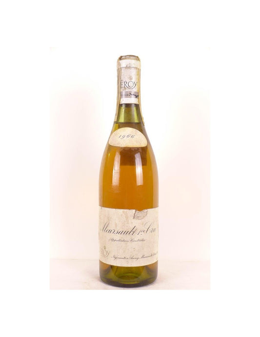 1966 - meursault - leroy premier cru (export Italie) - blanc - bourgogne - Just Wines 