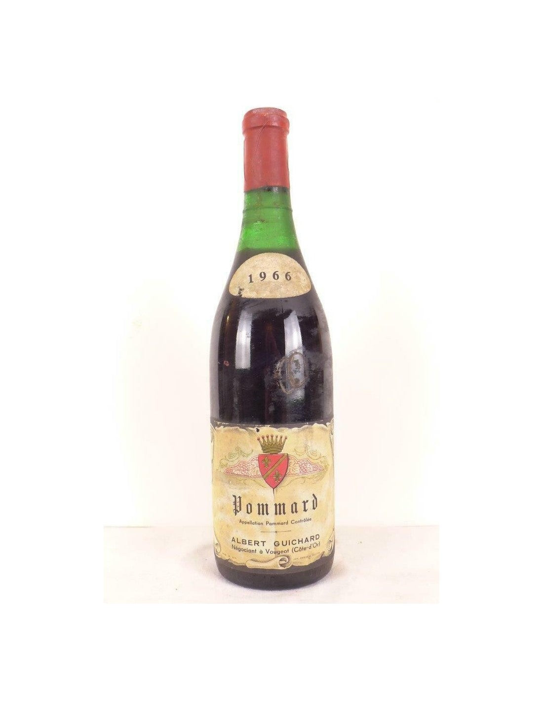 1966 - pommard - albert guichard (b1) - rouge - bourgogne - Just Wines 