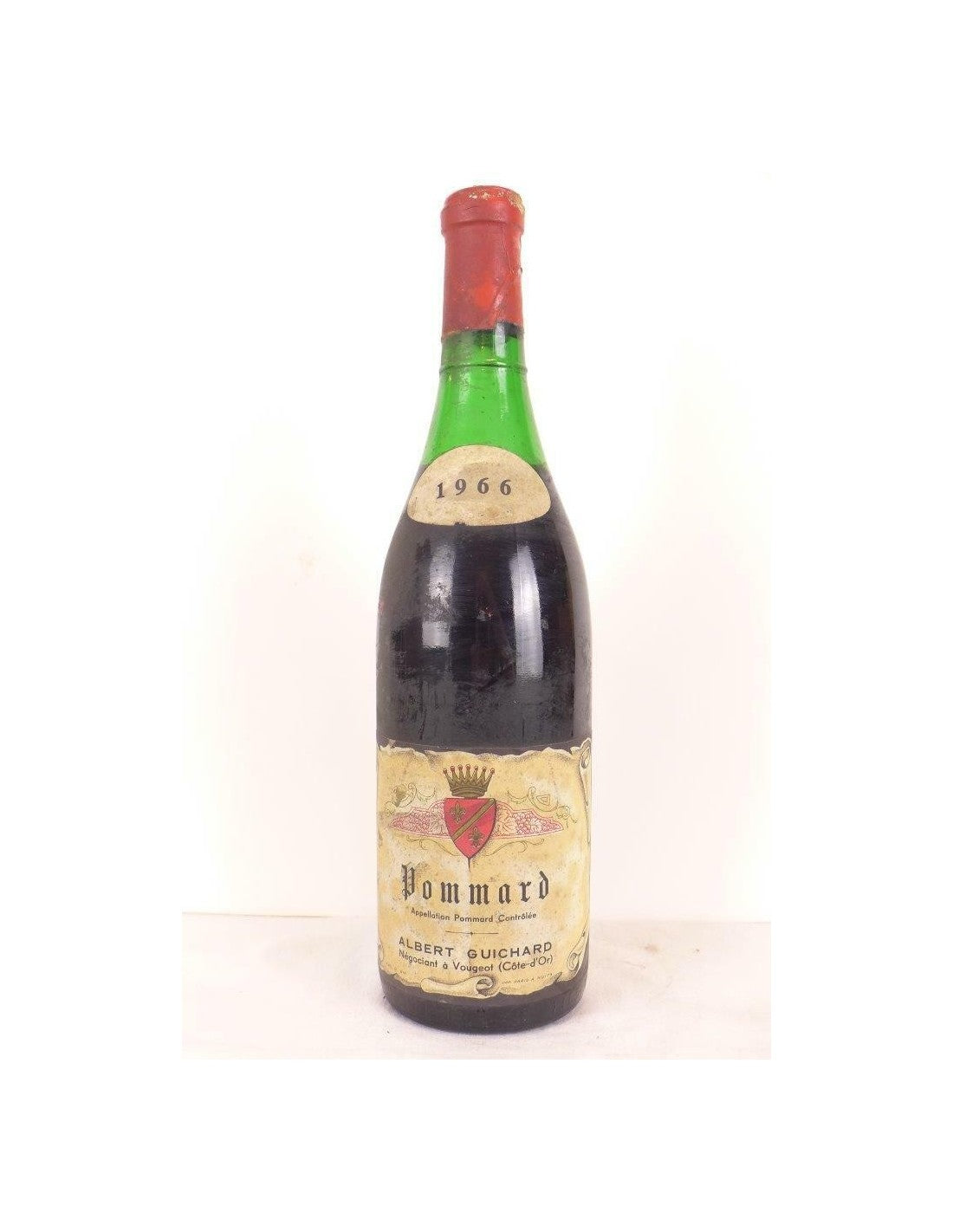 1966 - pommard - albert guichard (capsule abîmée) - rouge - bourgogne - Just Wines 