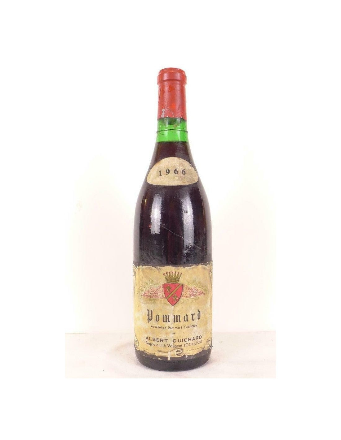 1966 - pommard - albert guichard - rouge - bourgogne - Just Wines 