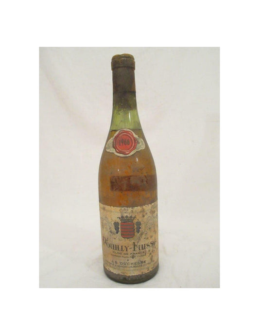 1966 - pouilly-fuissé - duchesne - blanc - bourgogne - Just Wines 