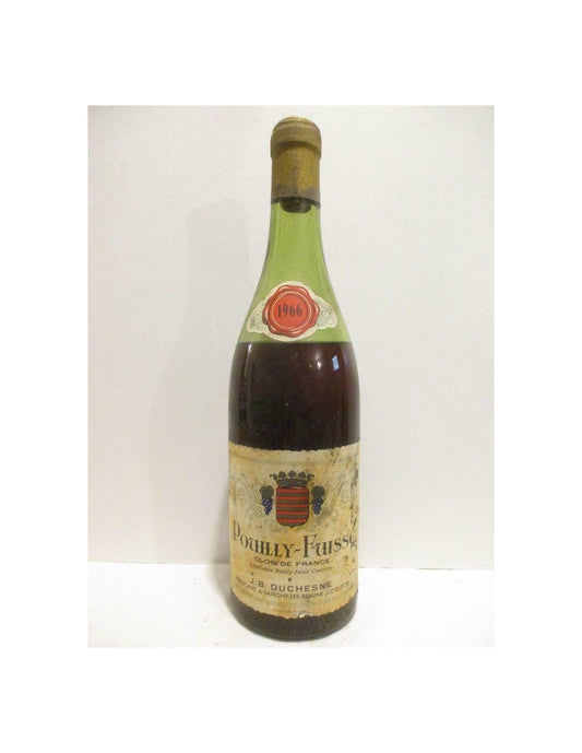 1966 - pouilly-fuissé - duchesne (niveau bas) - blanc - bourgogne - Just Wines 