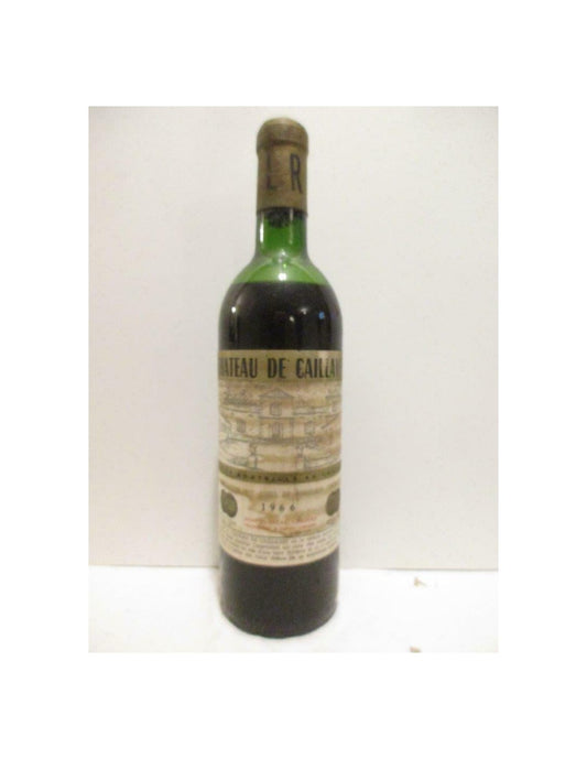 1966 - premières côtes de bordeaux - château de caillavet - rouge - bordeaux - Just Wines 