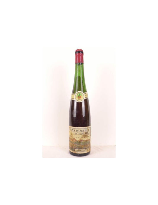 1966 - riesling - boeckel réserve (niveau bas) - blanc - alsace - Just Wines 