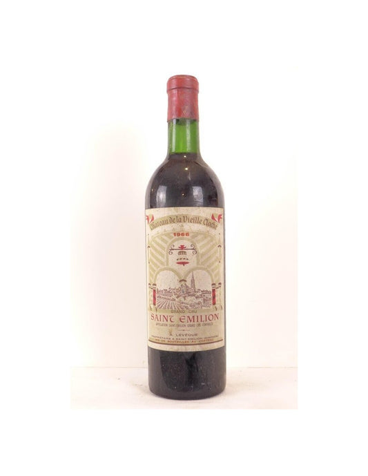 1966 - saint-émilion - château de la vieille cloche grand cru (b1) - rouge - bordeaux - Just Wines 