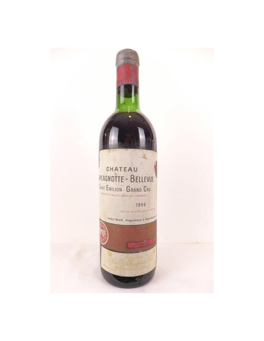 1966 - saint-émilion - château laplagnotte-bellevue grand cru - rouge - bordeaux - Just Wines 