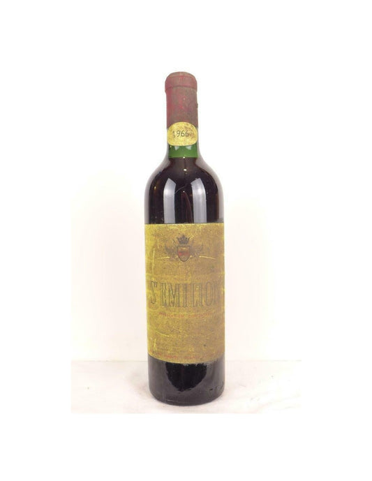 1966 - saint-émilion - combastet (étiquette sale) - rouge - bordeaux - Just Wines 