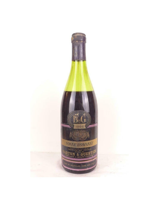 1966 - vosne-romanée - barton et guestier (capsule abîmée) - rouge - bourgogne - Just Wines 