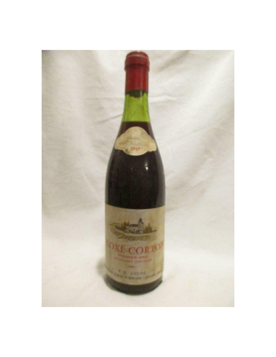 1967 - aloxe corton - pa andré premier cru - rouge - bourgogne - Just Wines 