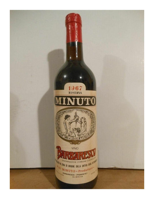 1967 - barbaresco - paul minuto - rouge - toscane italie - Just Wines 