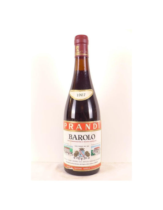 1967 - barolo - prandi - rouge - piémont Italie - Just Wines 