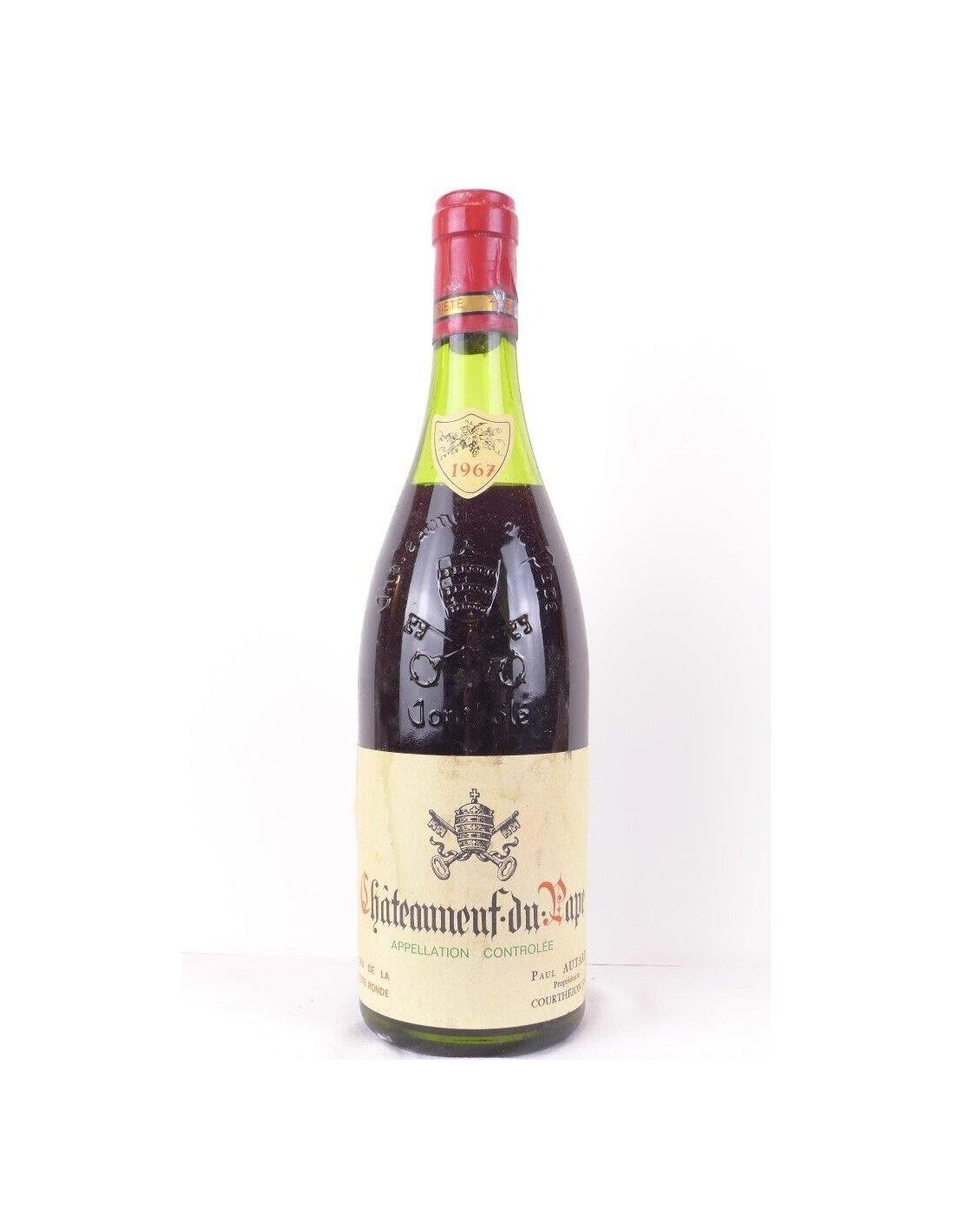 1967 - châteauneuf du pape - paul autard cru de la côte ronde (b1) - rouge - rhône - Just Wines 