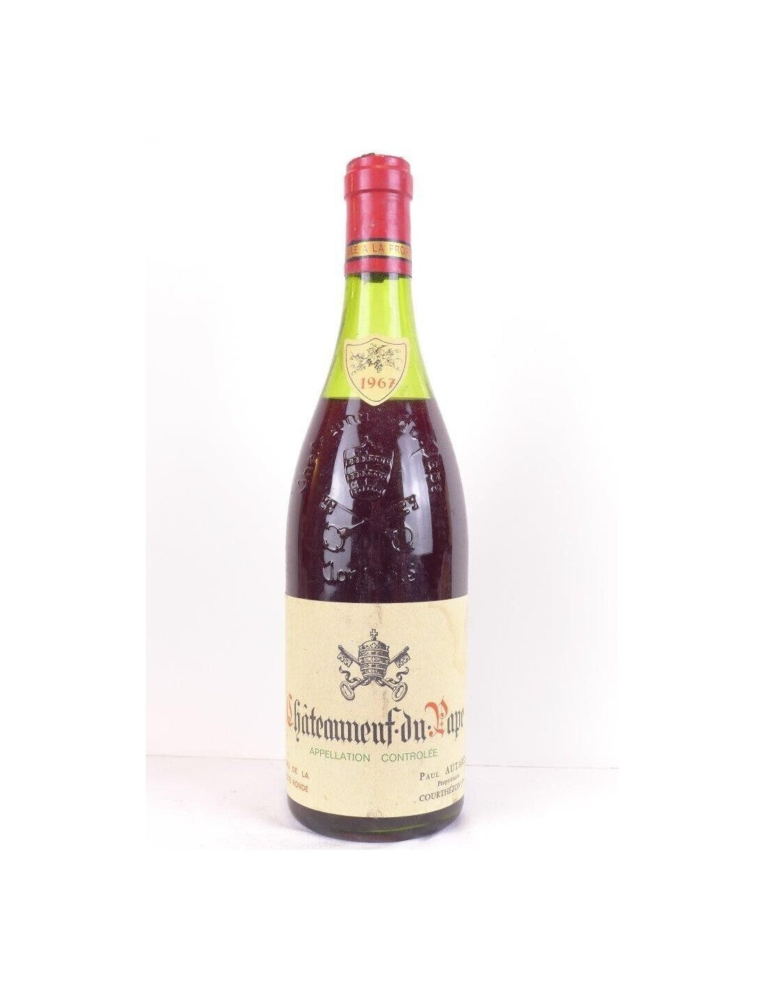 1967 - châteauneuf du pape - paul autard cru de la côte ronde (b2) - rouge - rhône - Just Wines 