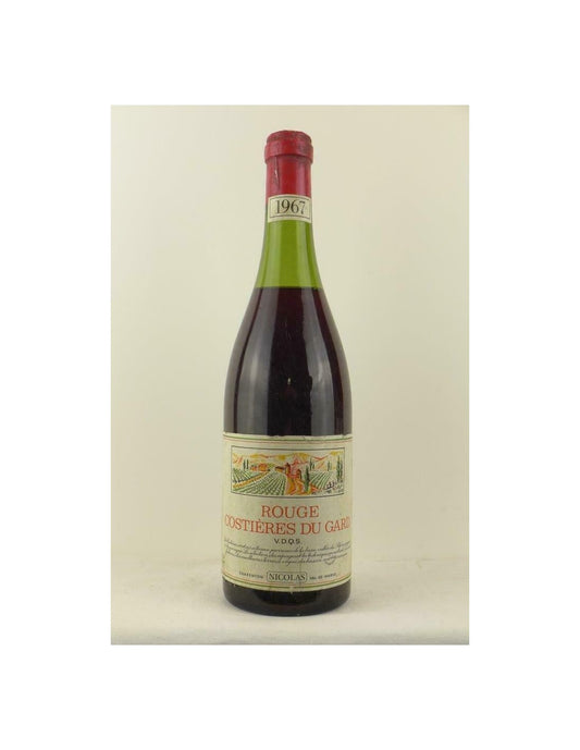 1967 - costières du gard - nicolas - rouge - rhône - Just Wines 