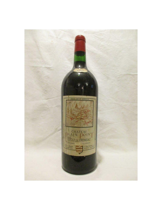 1967 - fronsac - château plain point (b1) magnum 150cl - rouge - bordeaux france - Just Wines 