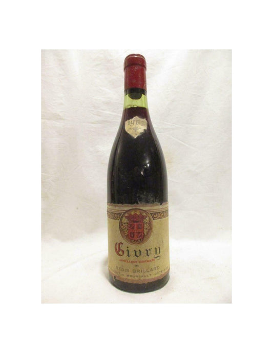 1967 - givry - régis brillard - rouge - bourgogne - Just Wines 