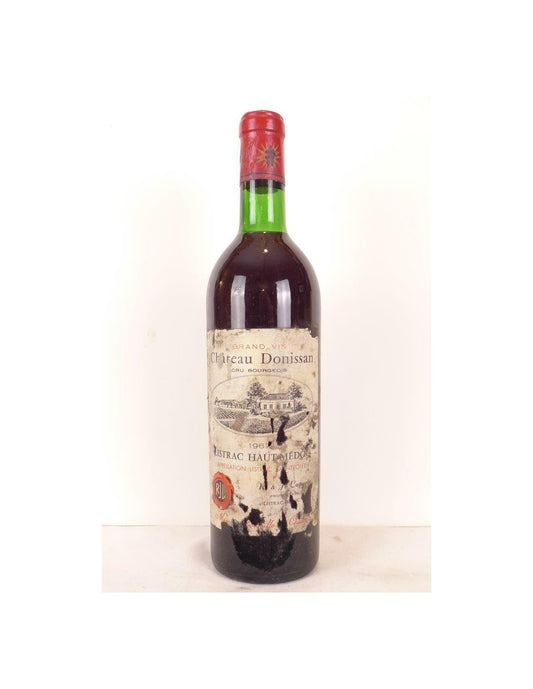 1967 - listrac - château donissan (étiquette abîmée b2) - rouge - bordeaux - Just Wines 