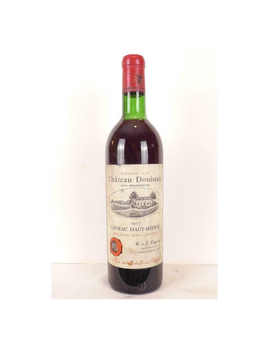 1967 - listrac - château donissan - rouge - bordeaux - Just Wines 