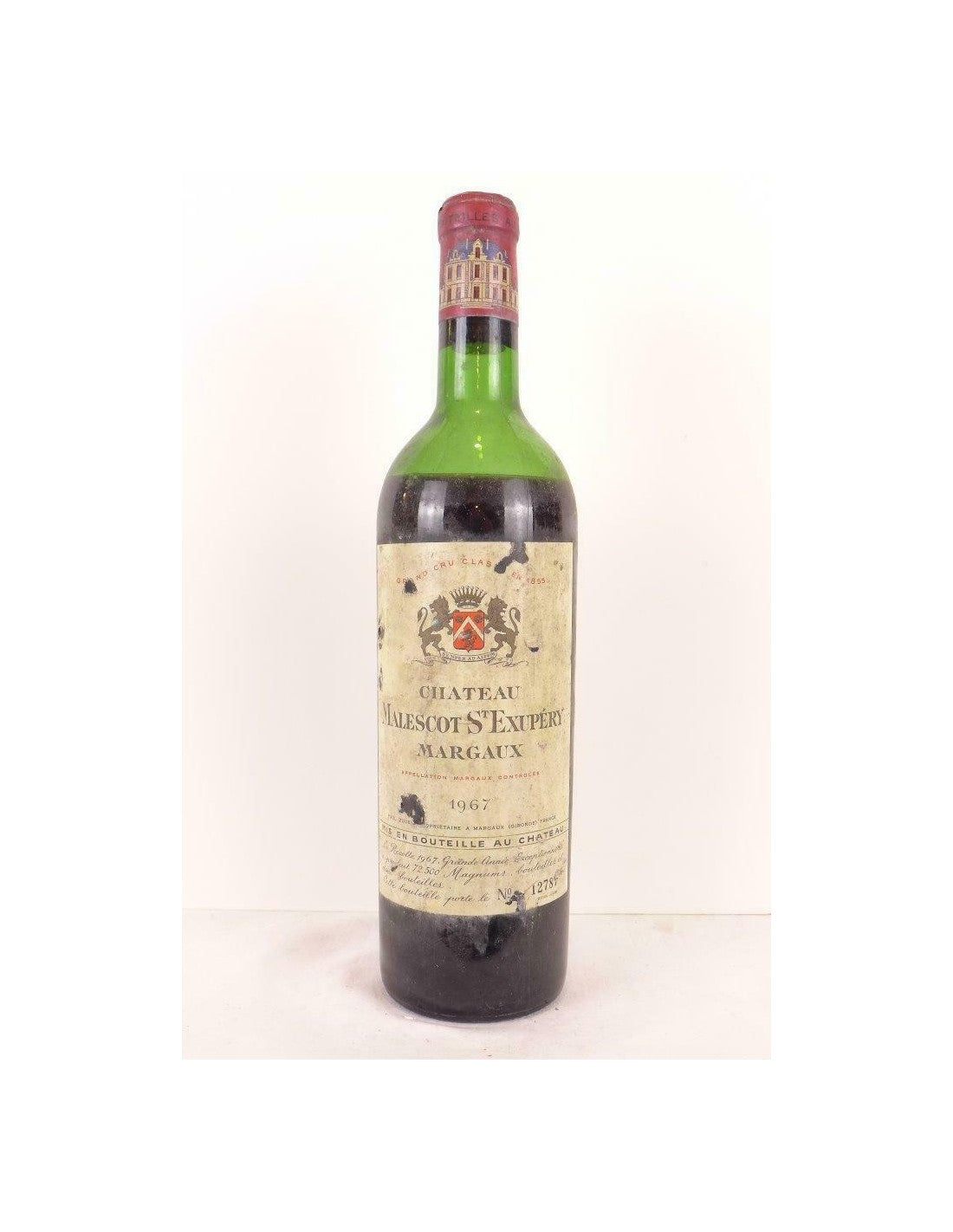 1967 - margaux - château malescot saint-exupéry grand cru classé - rouge - bordeaux - Just Wines 