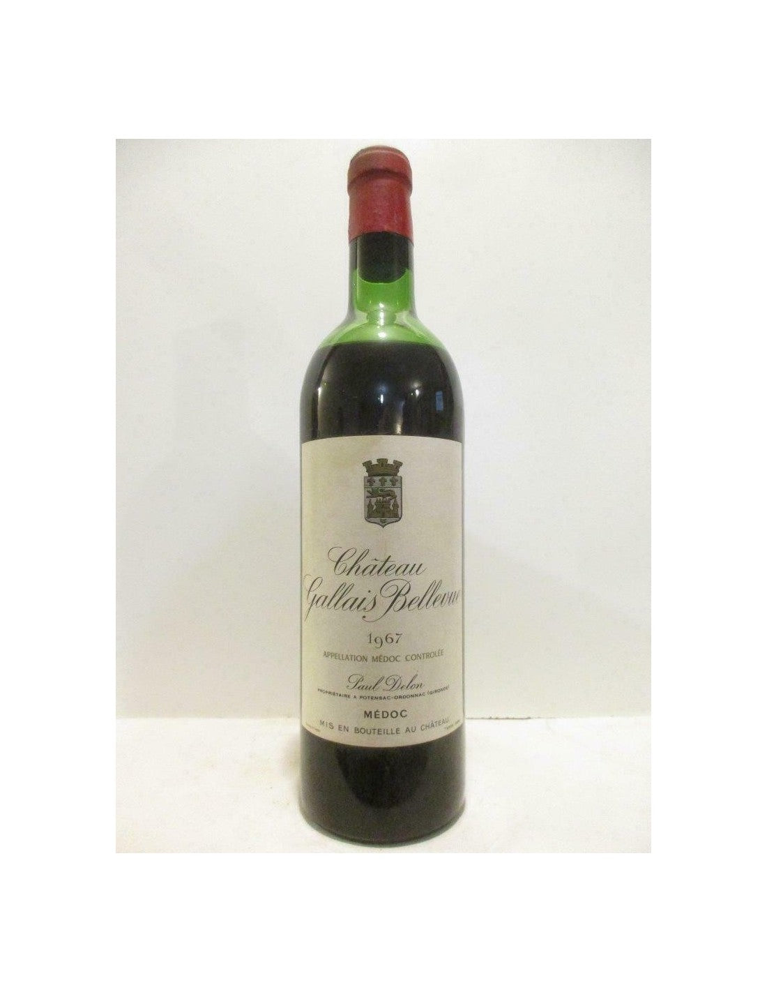 1967 - médoc - château gallais bellevue (capsule abîmée) - rouge - bordeaux - Just Wines 