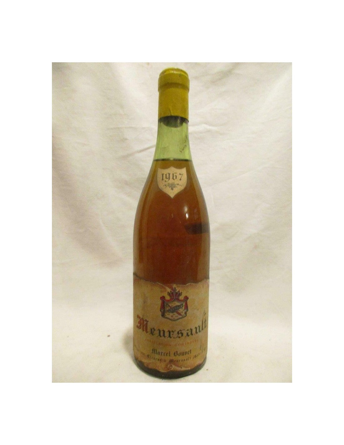 1967 - meursault - michel bouvet (b2) - blanc - bourgogne - Just Wines 