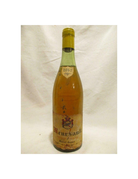 1967 - meursault - michel bouvet - blanc - bourgogne - Just Wines 