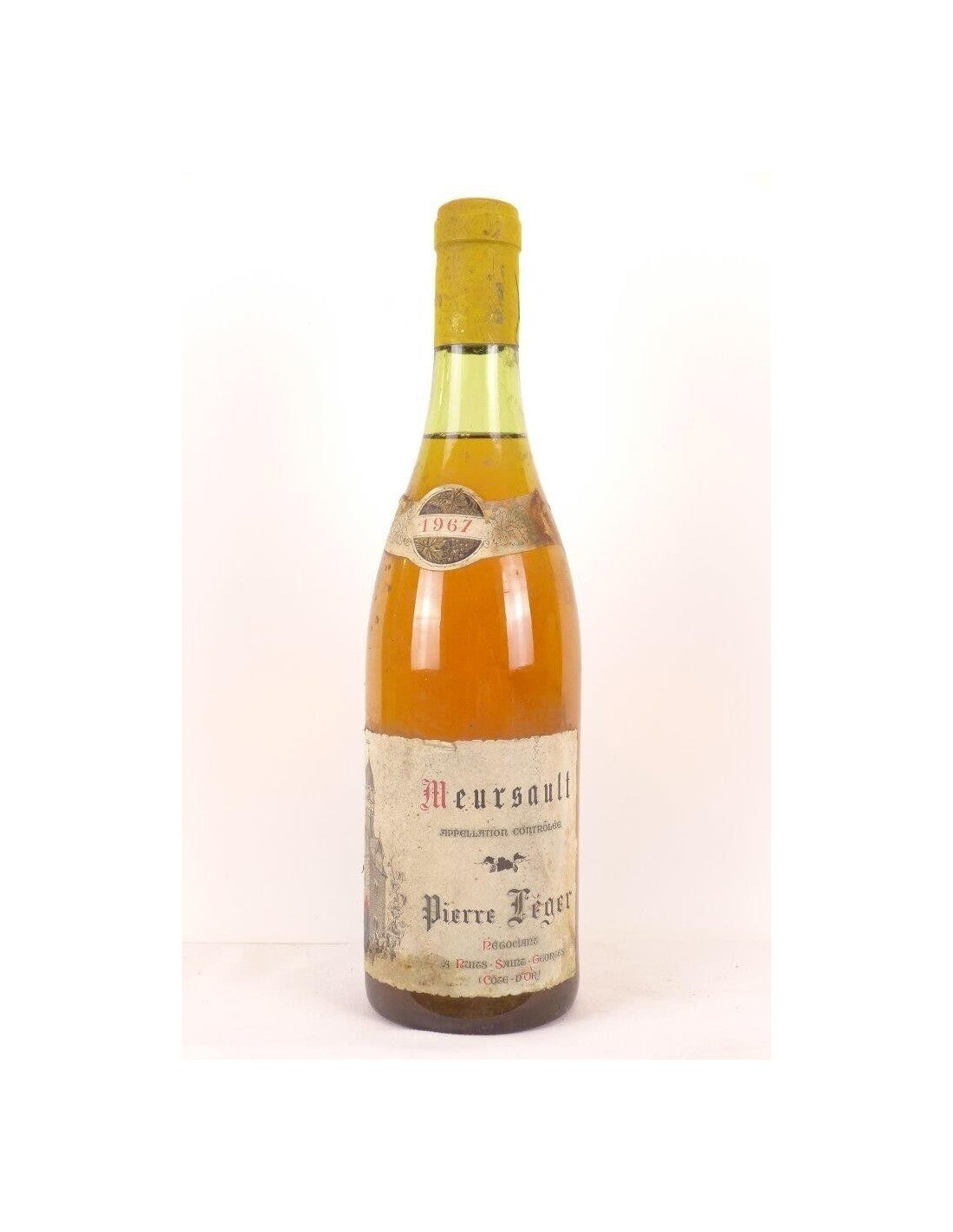 1967 - meursault - pierre léger - blanc - bourgogne - Just Wines 