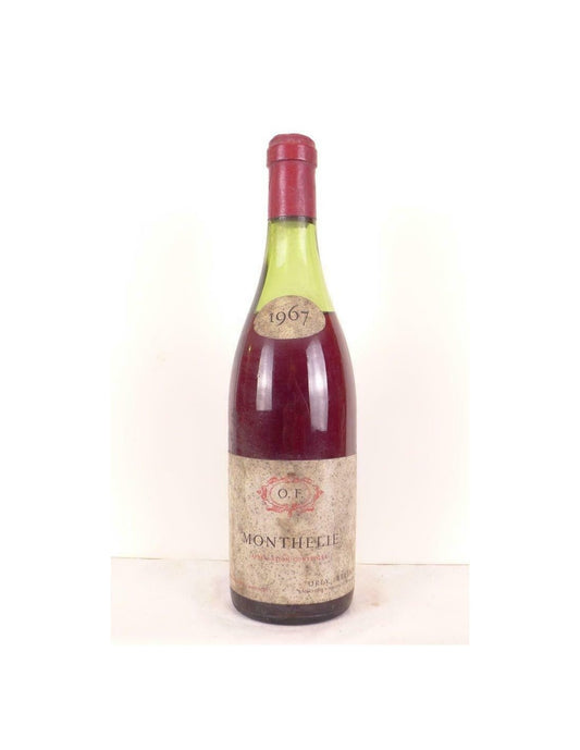 1967 - monthélie - orly frères - rouge - bourgogne - Just Wines 