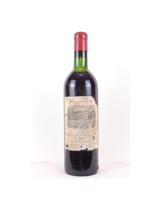 1967 - pauillac - château duhart-milon-rothschild grand cru classé - rouge - bordeaux - Just Wines 