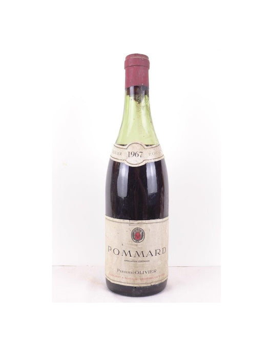 1967 - pommard - pierre olivier - rouge - bourgogne - Just Wines 