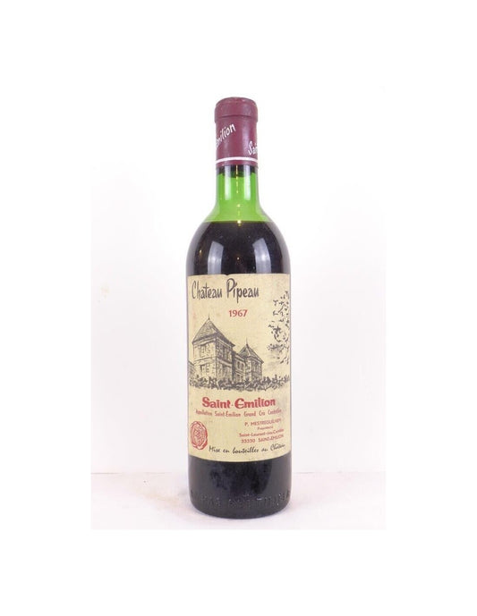 1967 - saint-émilion - château pipeau grand cru (b1) - rouge - bordeaux - Just Wines 