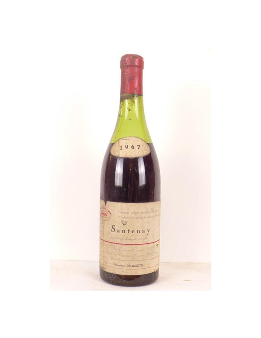 1967 - santenay - delamotte (capsule abîmée) - rouge - bourgogne - Just Wines 