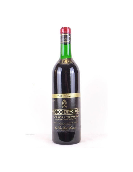 1967 - valpolicella - secco-bertani - rouge - venitie Italie - Just Wines 