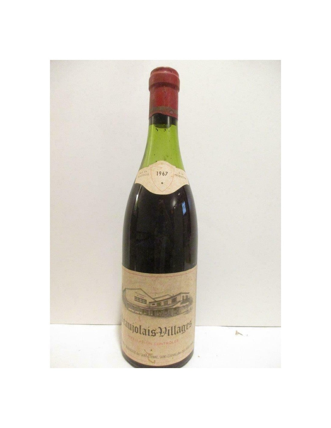 1967 - villages - cave coopérative beaujolaise - rouge - beaujolais - Just Wines 