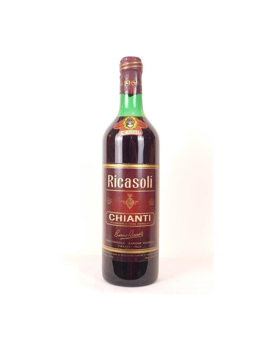 1968 - chianti - ricasoli - rouge - toscane Italie - Just Wines 