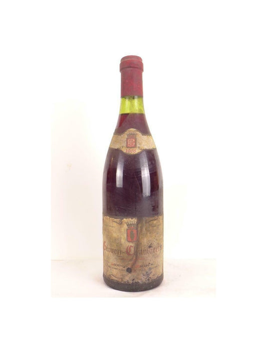 1968 - gevrey-chambertin - lionel bruck (étiquette abîmée) - rouge - bourgogne - Just Wines 