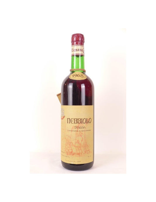 1968 - nebbiolo d'alba - lignana - rouge - piémont Italie - Just Wines 