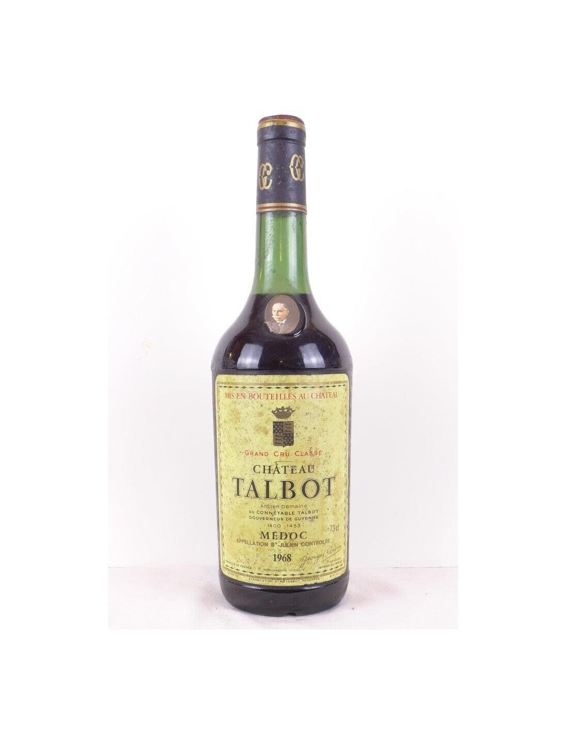 1968 - saint-julien - château talbot grand cru classé (b1) - rouge - bordeaux - Just Wines 