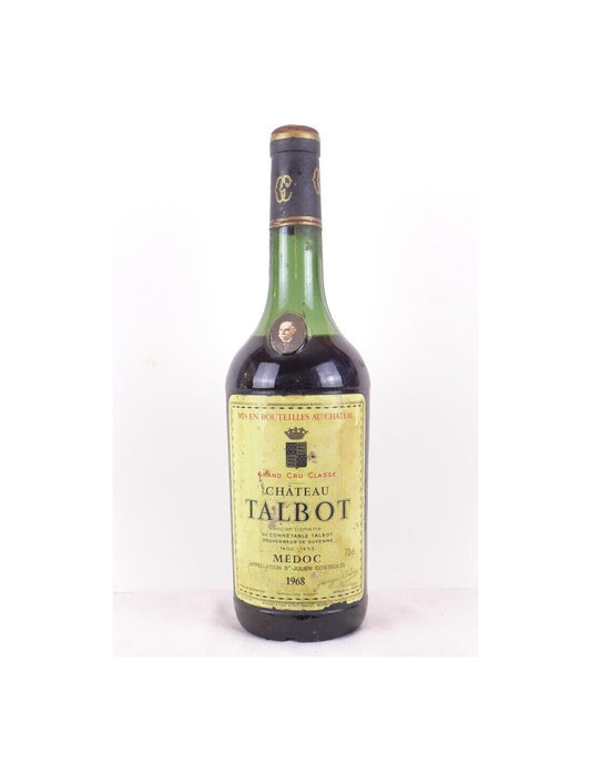 1968 - saint-julien - château talbot grand cru classé (b3) - rouge - bordeaux - Just Wines 