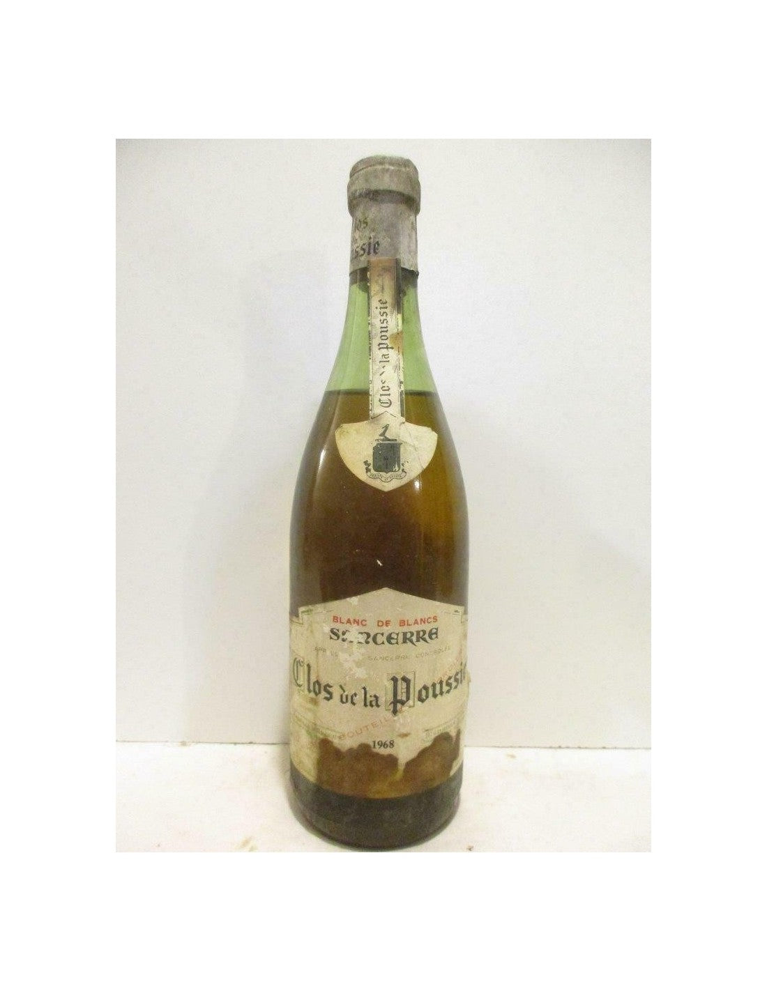 1968 - sancerre - clos de la poussie (étiquette tâchée) - blanc - loire - centre - Just Wines 