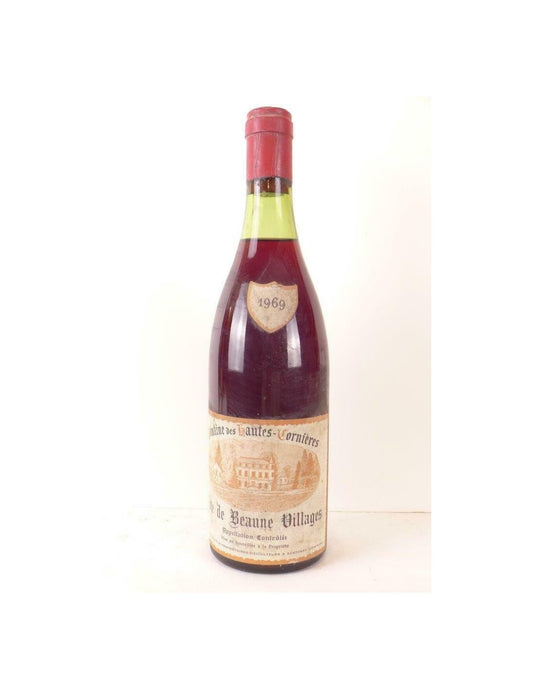 1969 - beaune - domaine des hautes-cornières - rouge - bourgogne - Just Wines 