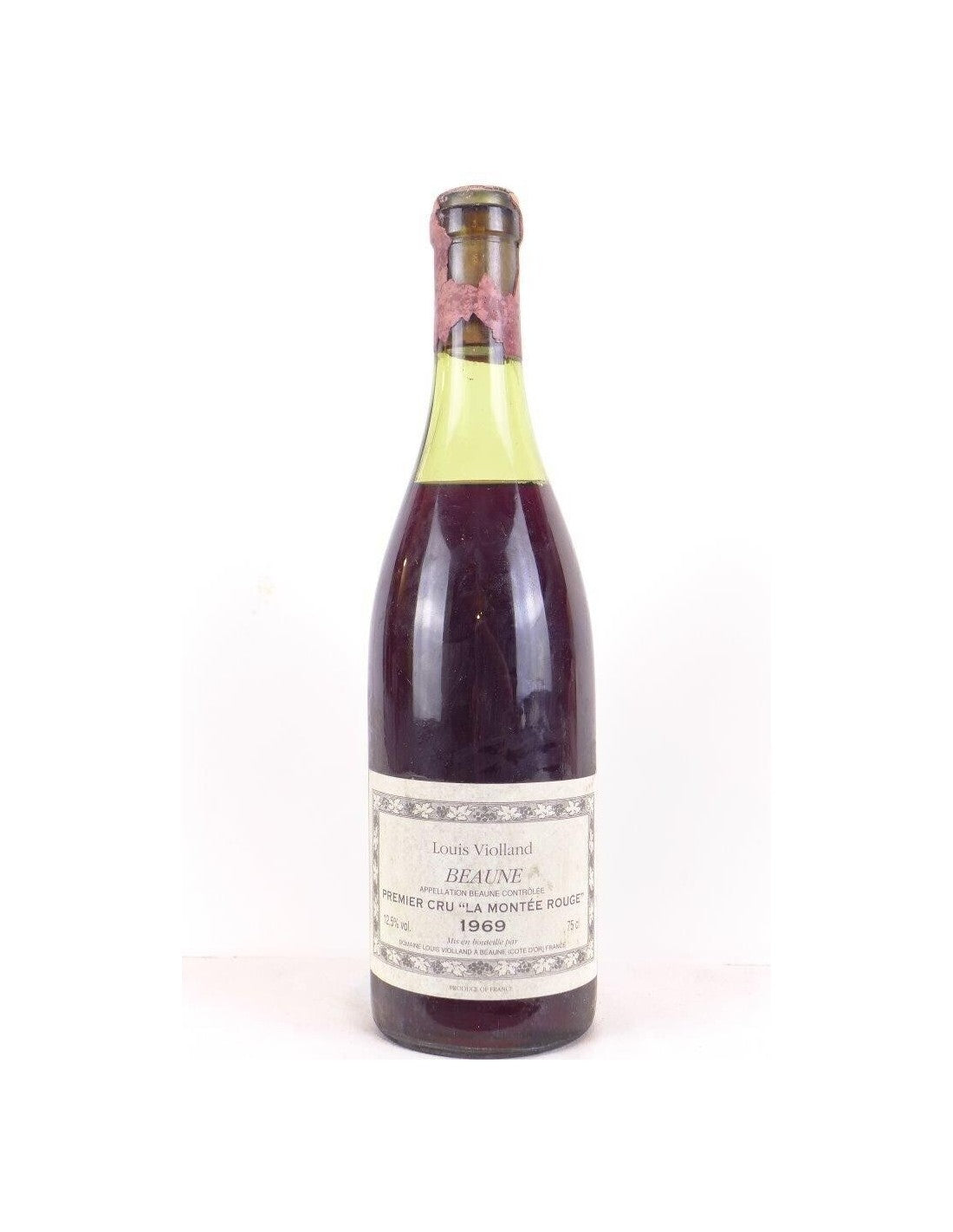 1969 - beaune - louis violland premier cru montée rouge (capsule cirée abîmée) - rouge - bourgogne - Just Wines 