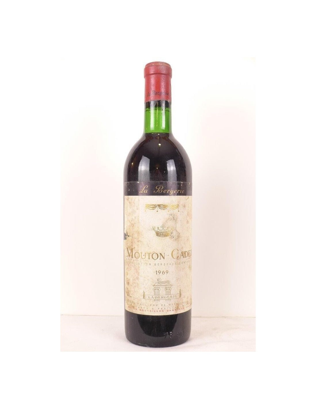 1969 - bordeaux - mouton-cadet baron philippe de rothschild - rouge - bordeaux - Just Wines 