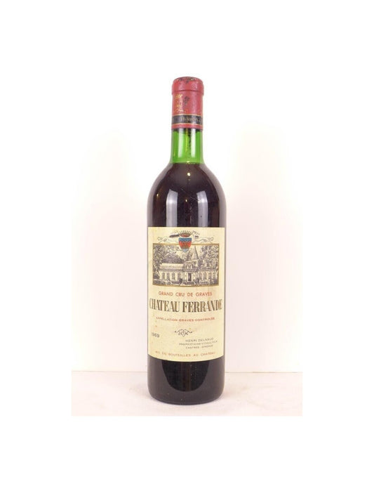 1969 - graves - château ferrande grand cru (b3) - rouge - bordeaux - Just Wines 