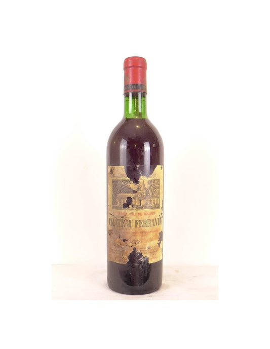 1969 - graves - château ferrande grand cru classé (étiquette abîmée) - rouge - bordeaux - Just Wines 