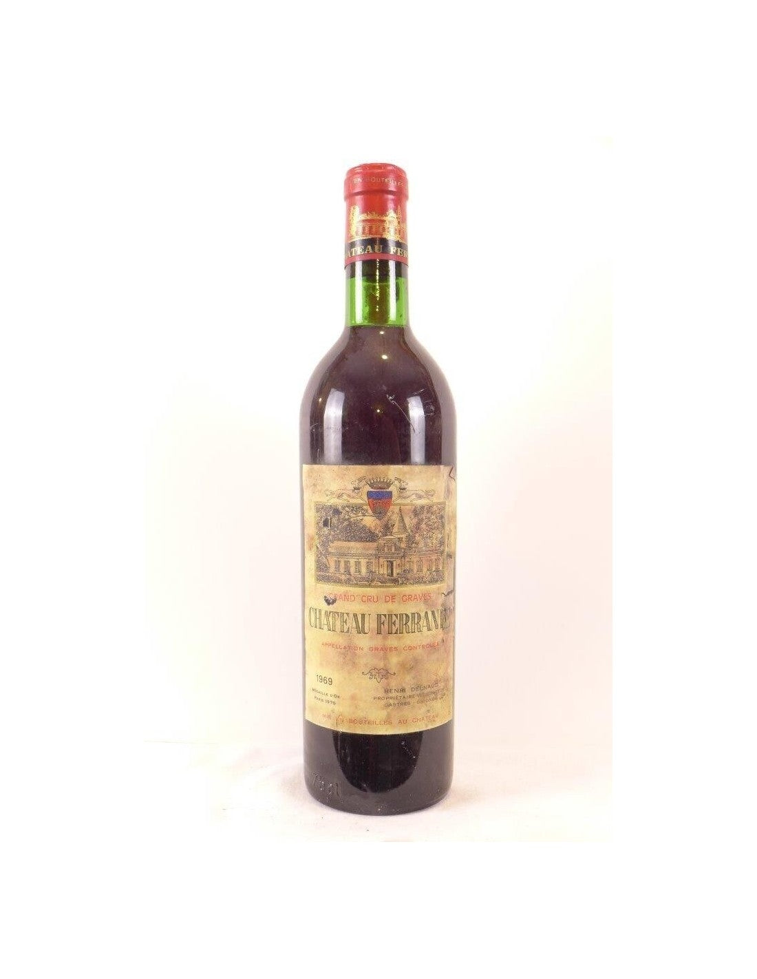 1969 - graves - château ferrande grand cru - rouge - bordeaux - Just Wines 