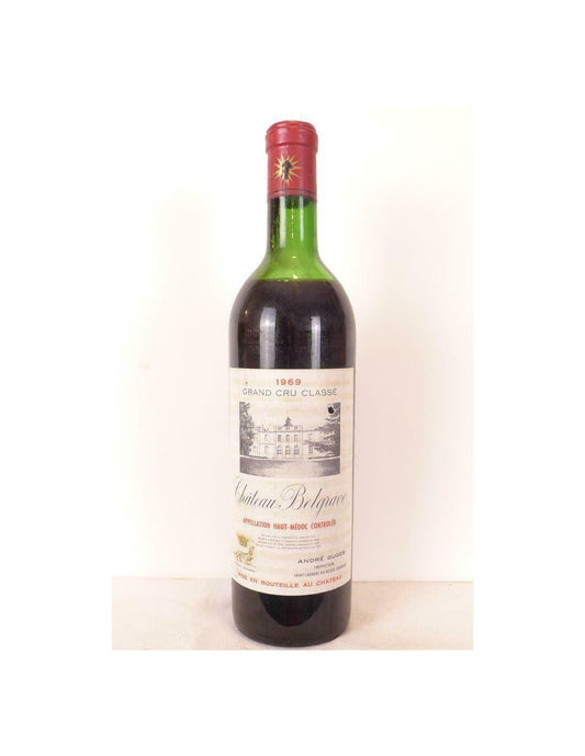 1969 - haut-médoc - château belgrave grand cru classé - rouge - bordeaux - Just Wines 