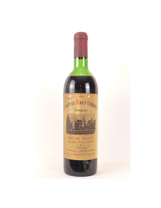 1969 - léognan - château haut-bergey - rouge - bordeaux - Just Wines 